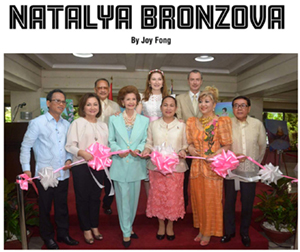 Natalya Bronzova became reality as her solo exhibition at the House of representatives
