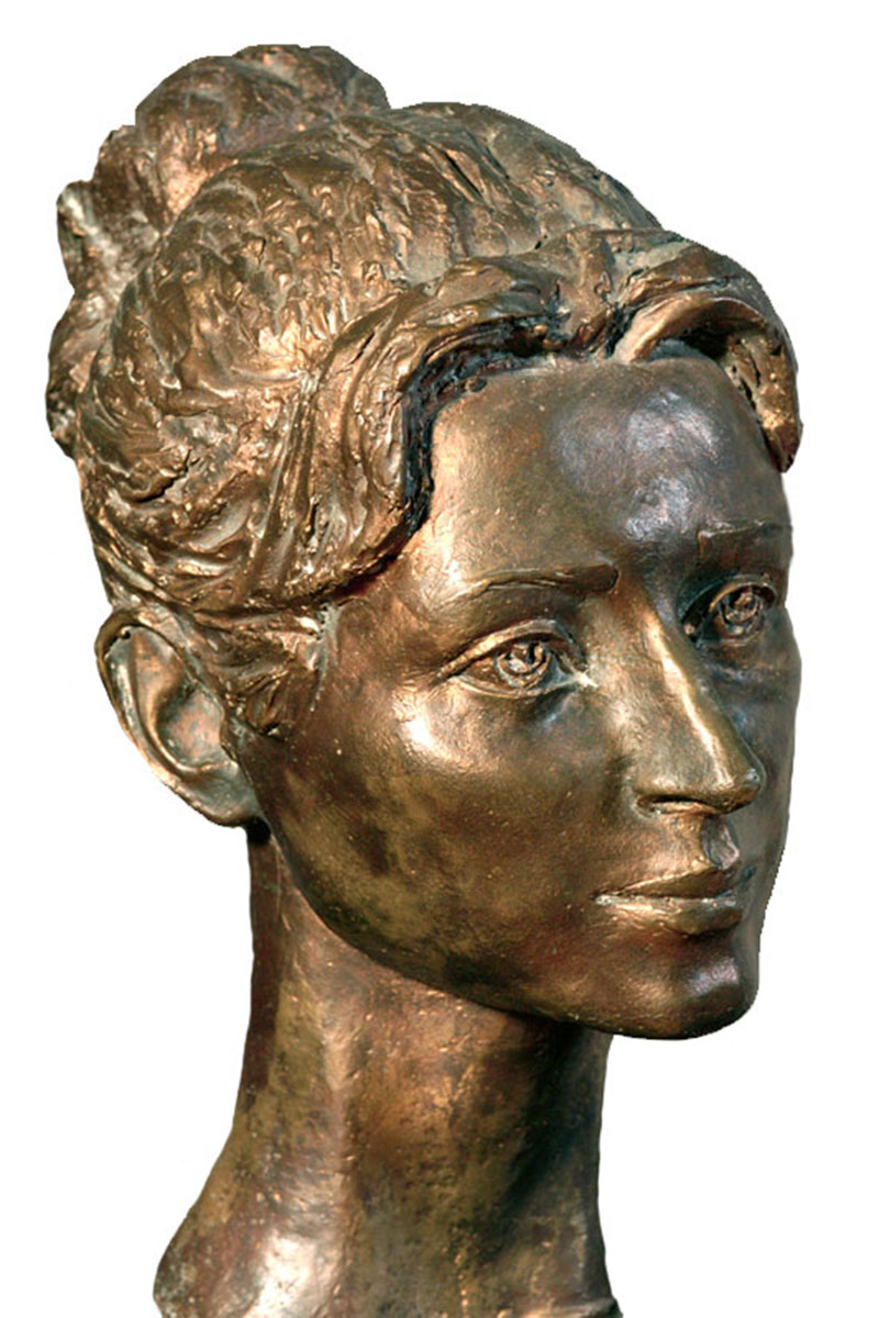 Natalya Bronzova | Bronze works, true ELITE art: Natalya portrait one