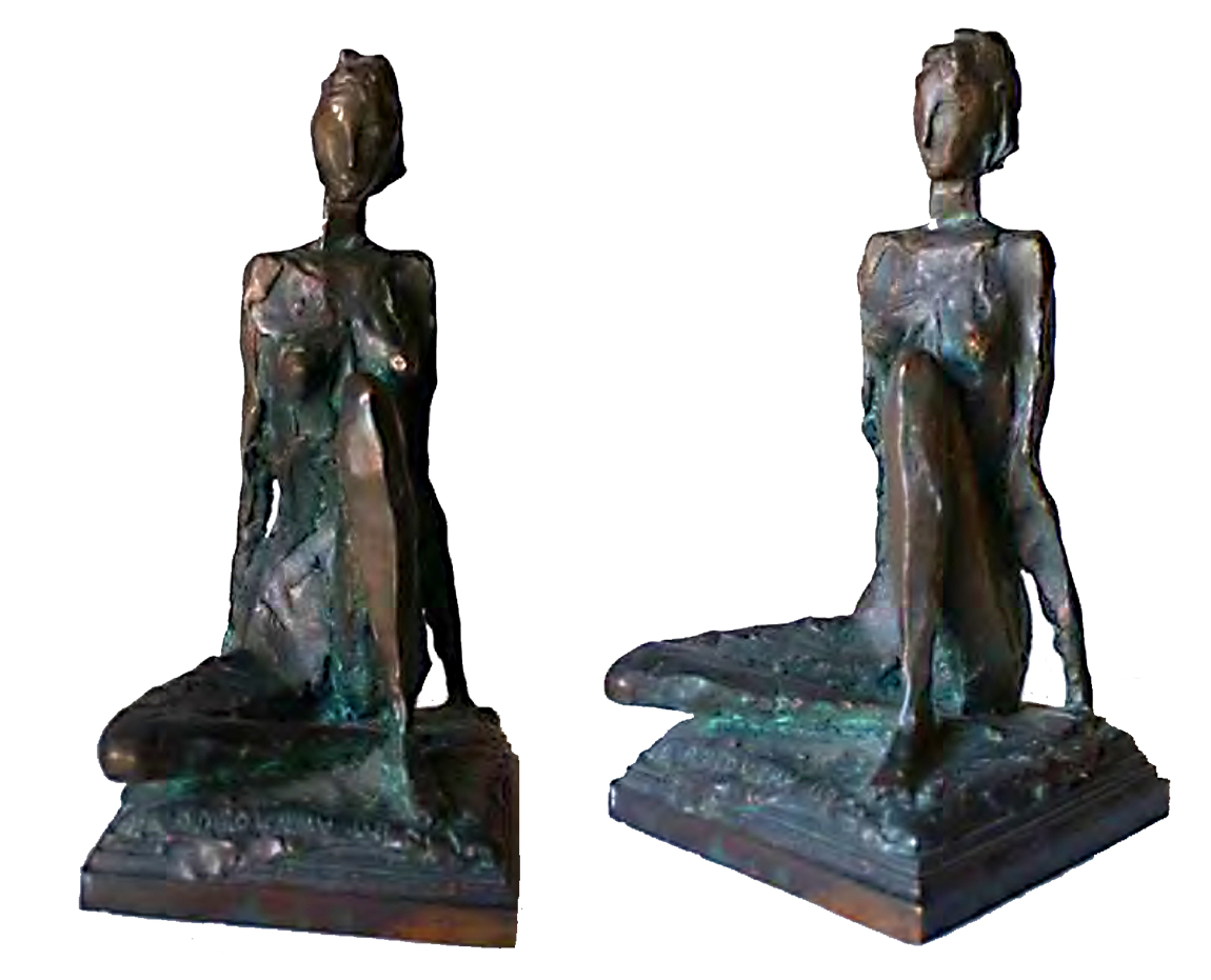 Natalya Bronzova | Bronze works, true ELITE art: Sitting Girl