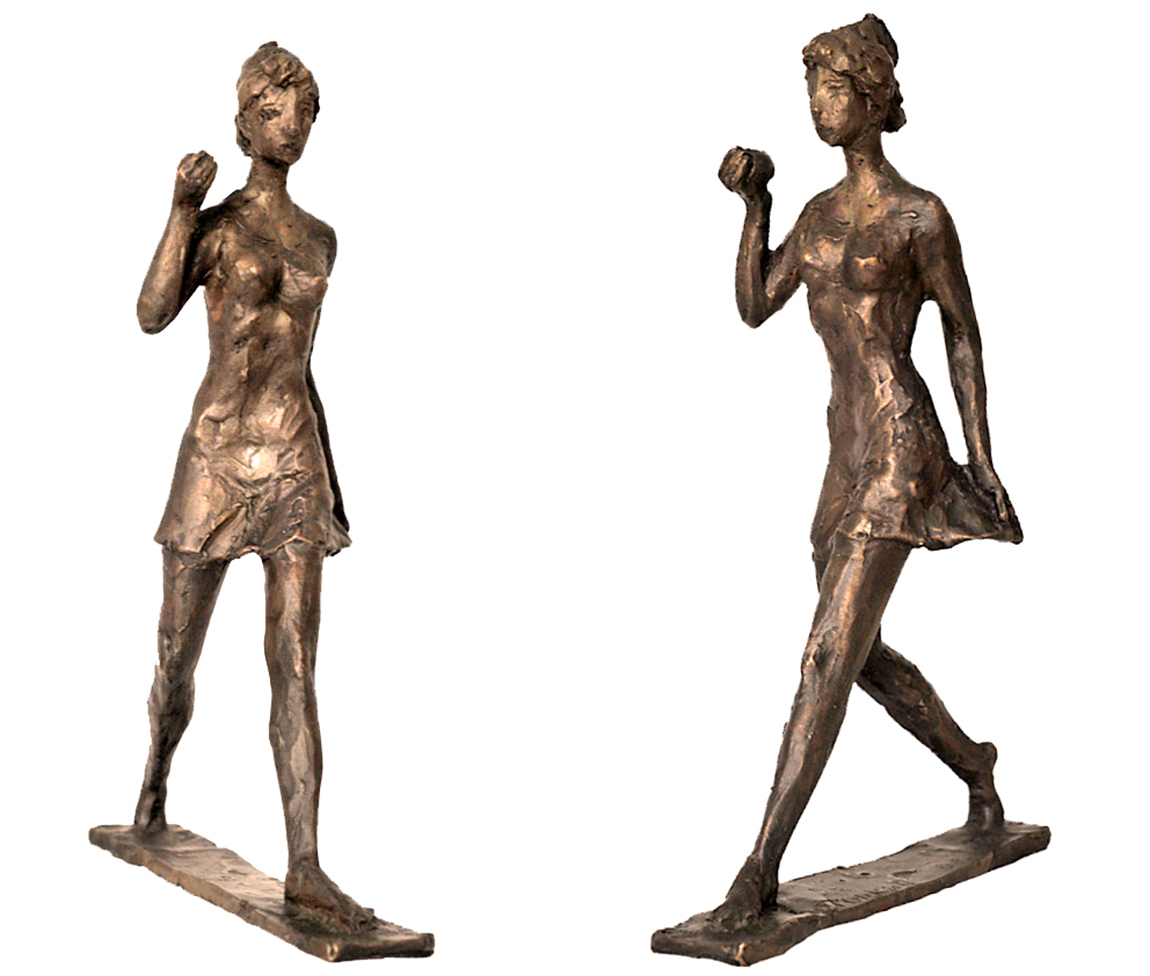 Natalya Bronzova | Bronze works, true ELITE art: Girl with apple