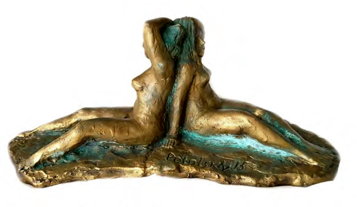 Natalya Bronzova | Bronze works, true ELITE art: Two Girls