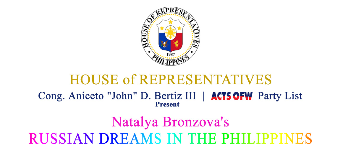 Natalya Bronzova 1st Russian Art exhibition at Philippine's House of Representatives