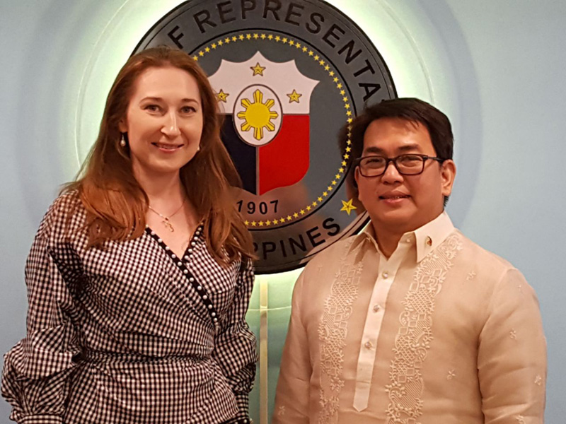 Natalya Bronzova 1st Russian Art exhibition at Philippine's House of Representatives