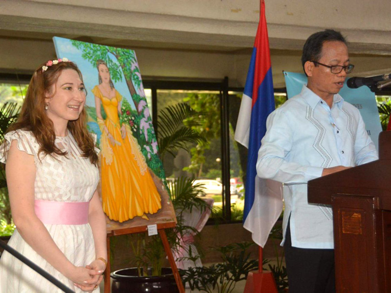 Natalya Bronzova 1st Russian Art exhibition at Philippine's House of Representatives