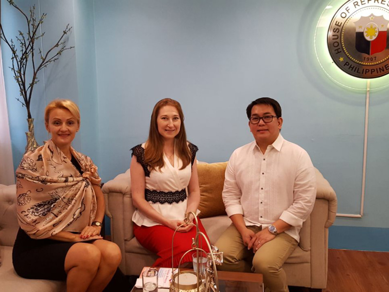 Natalya Bronzova 1st Russian Art exhibition at Philippine's House of Representatives