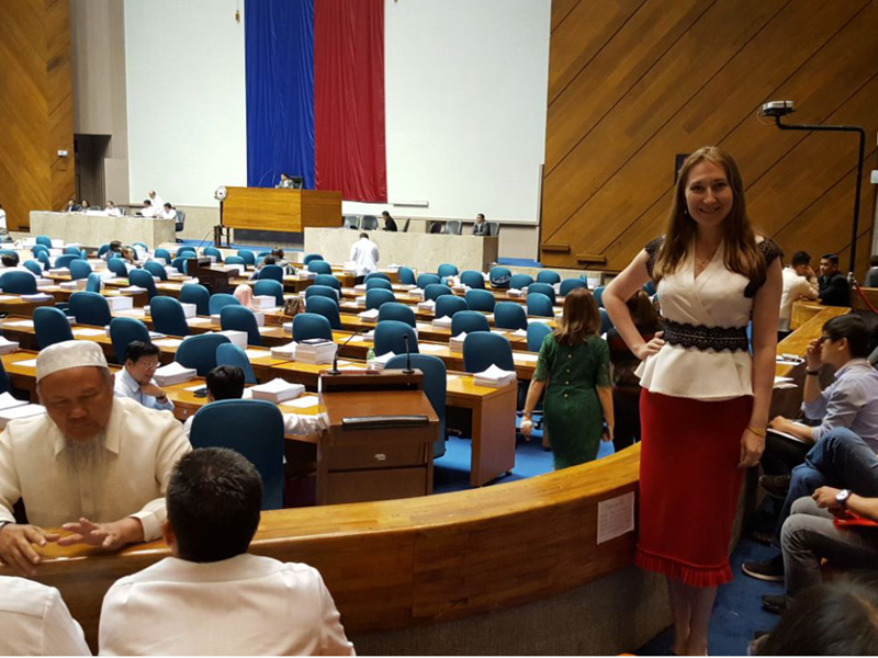 Natalya Bronzova 1st Russian Art exhibition at Philippine's House of Representatives