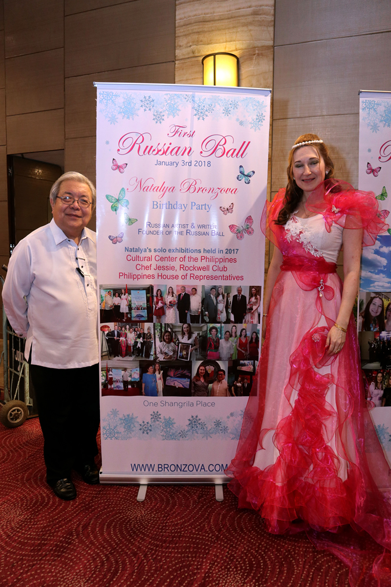N.Bronzova First Russian Ball in the Philippines