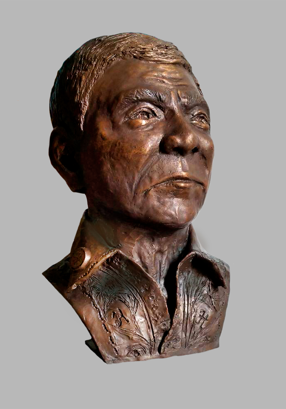 Duterte bronze work