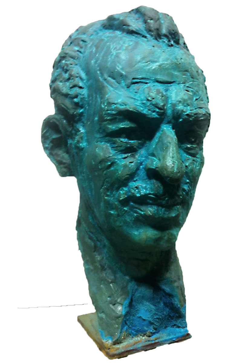 Natalya Bronzova | Bronze works, true ELITE art: Abdurachmanov portrait