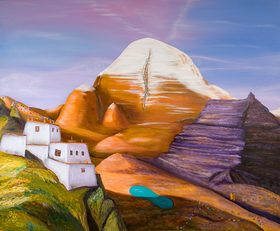 Holy mount Kailash (south face)
