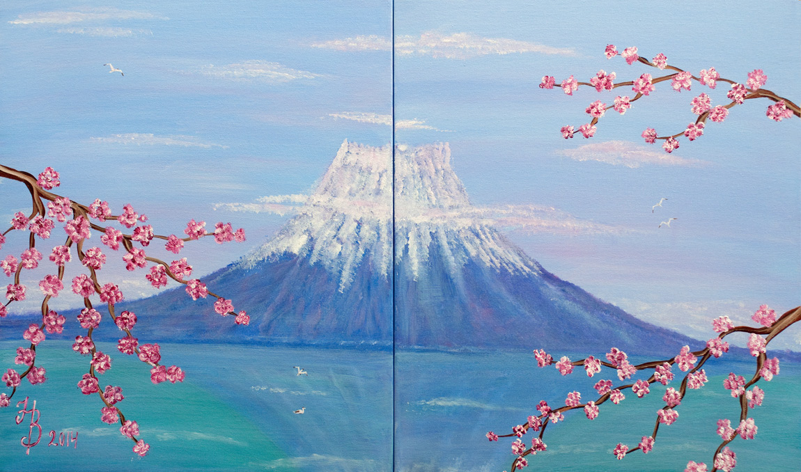 Fujiyama (diptich)