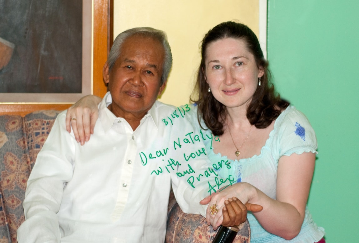 Natalya Bronzova with Alex Orbito | Pyramid of Asia and Pyramid for Light, Philippines