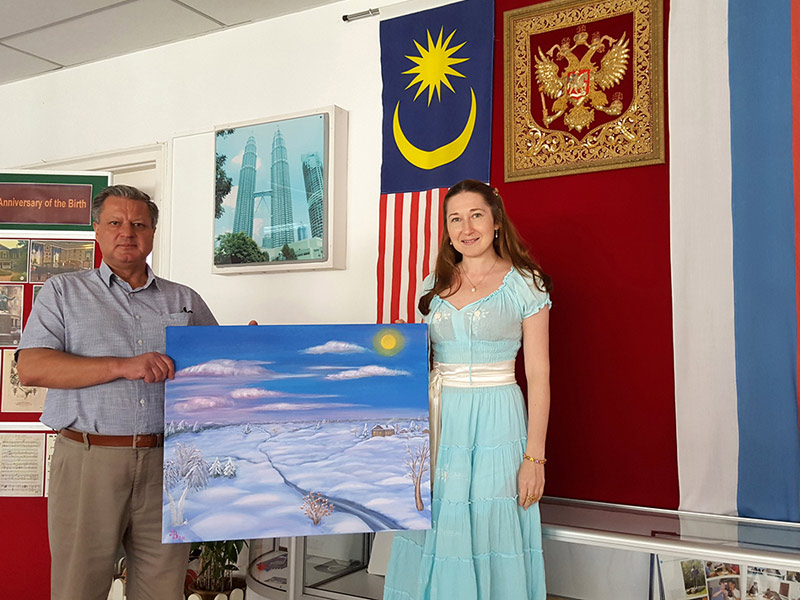 N. Bronzova Suria Queen Gala Kuala Lumpur 2020