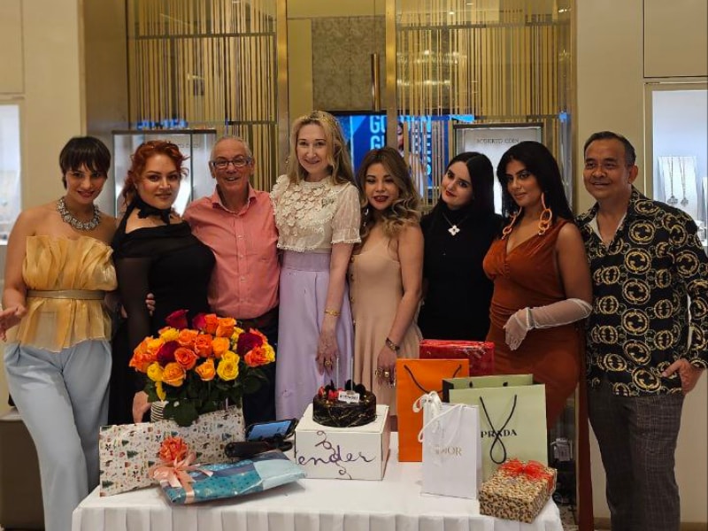 Natalya's Birthday 2025 with friends at Roberto Coin, JW Marriott, KL