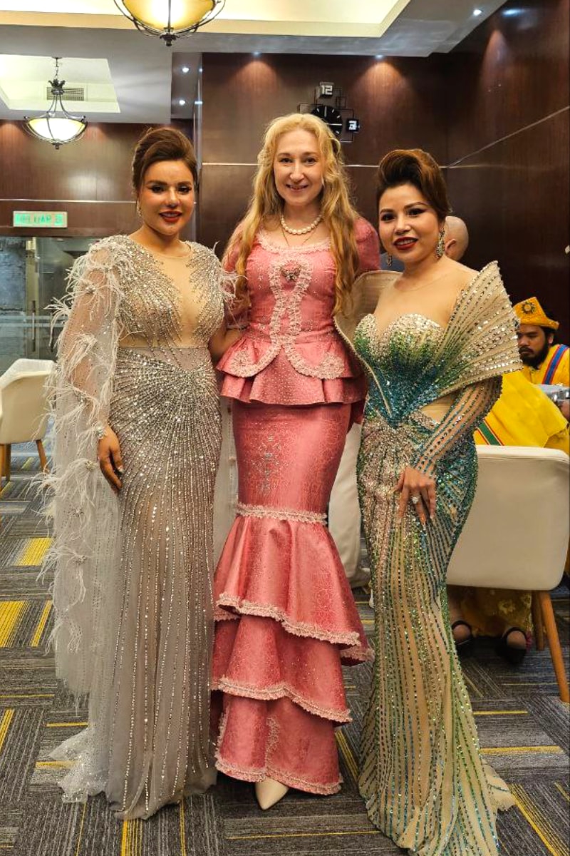 Natalya with Star Tho Ho, the Ms Business Global orginiser, 2024