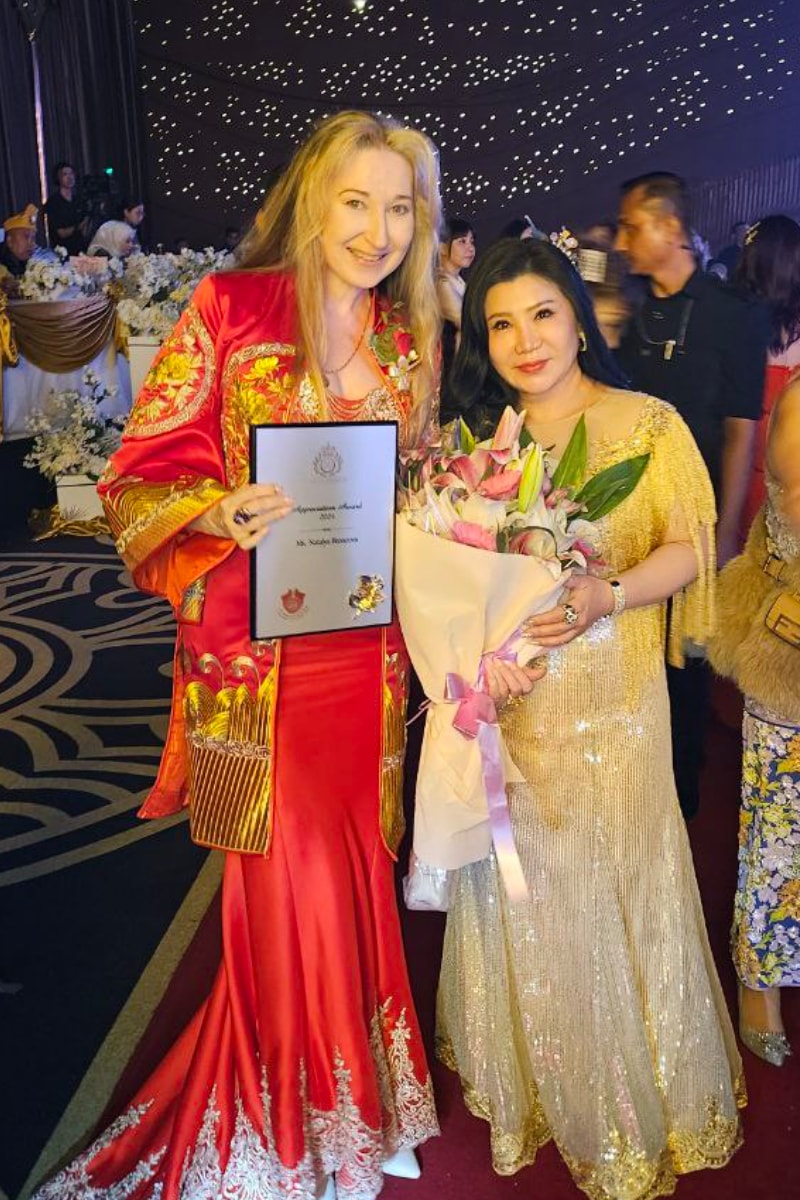 Natalya is VVIP at Birthday Gala banquette of YM Tengku Rosmawinni Dato' Muiz