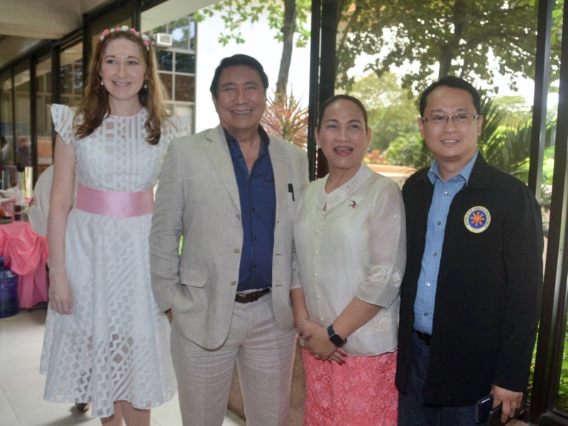 Natalya and Ramon Tulfo, Fema Duterte, John