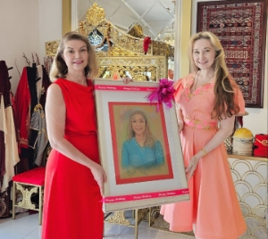 N.Bronzova with Julia Feller